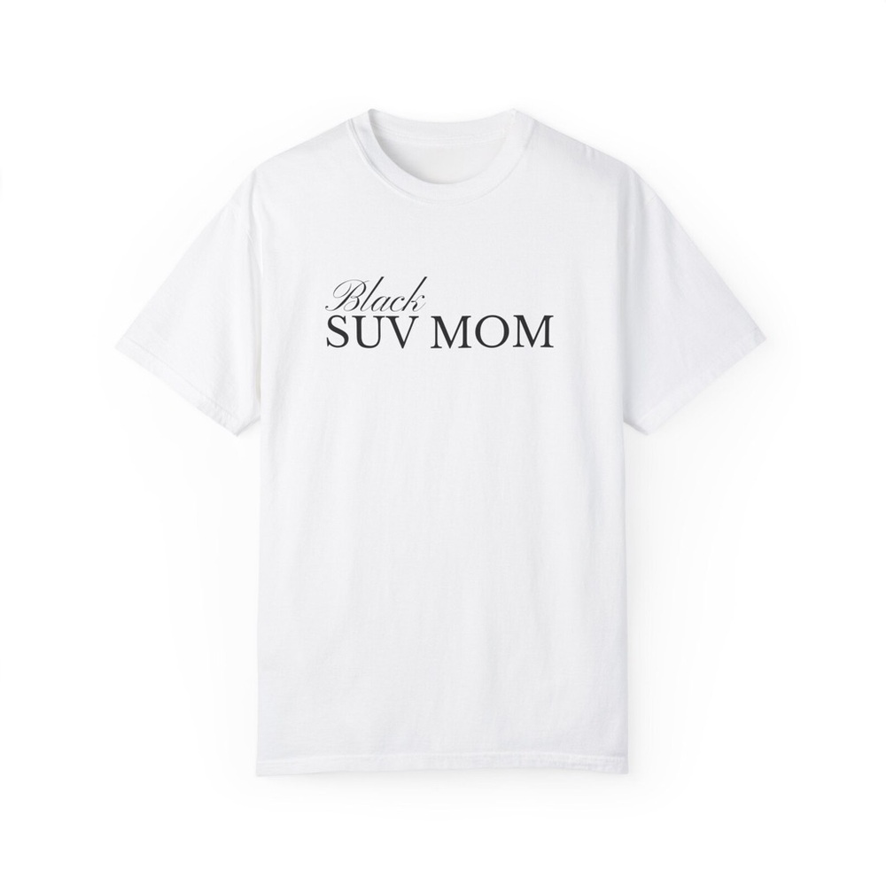 Black SUV Mom Graphic T Shirt